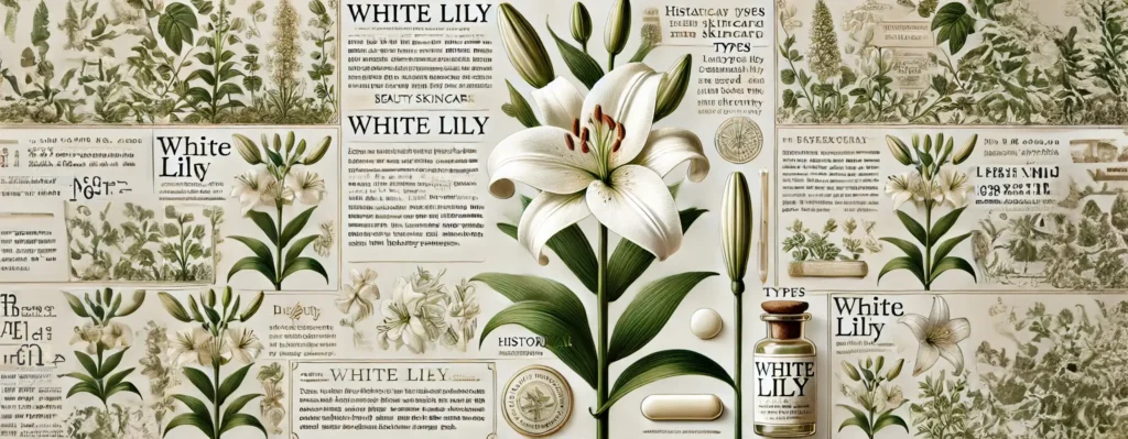 is white lilly good for skin care ?