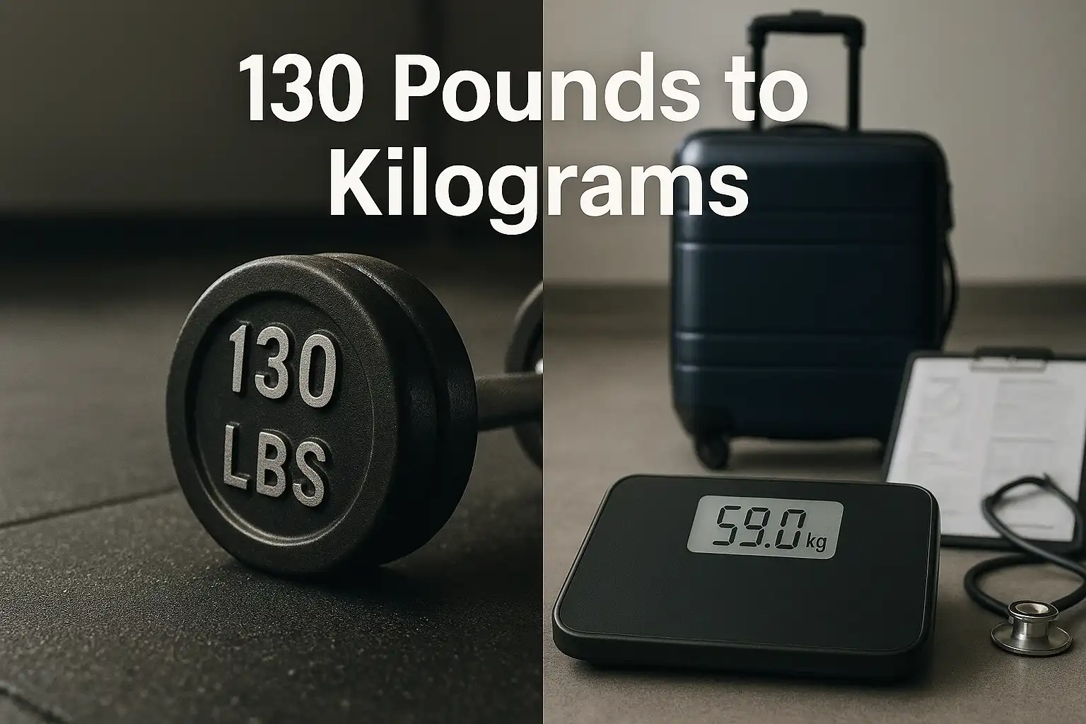 130 Pounds to Kilograms