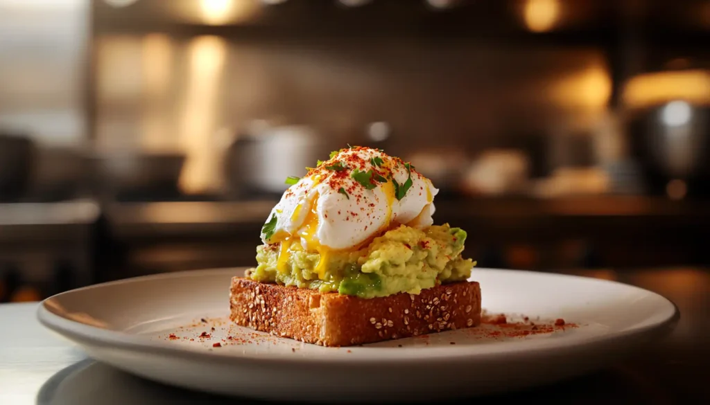 Avocado Toast with Poached Egg
