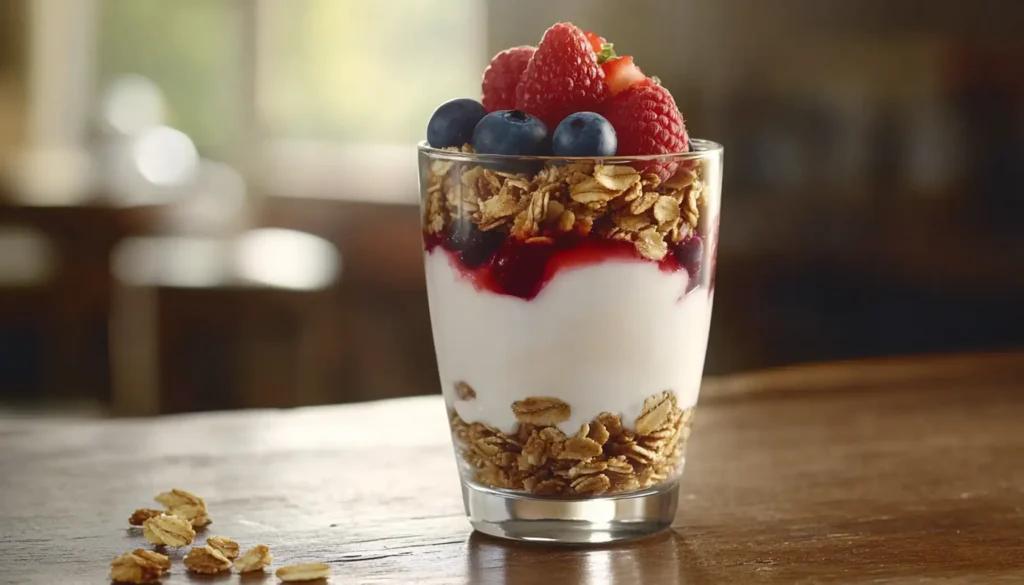 Greek Yogurt Parfait with Granola