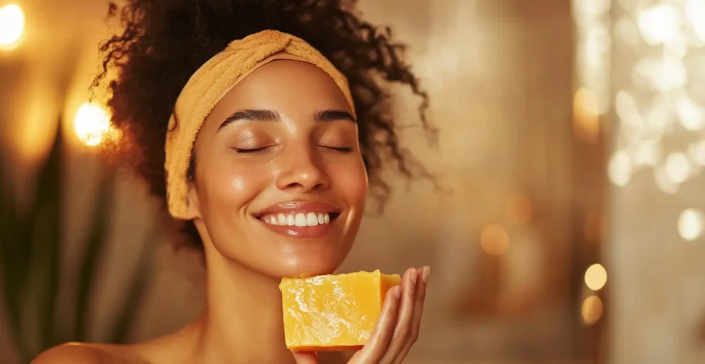 Turmeric soap