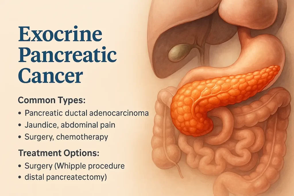 Types of pancreatic cancer