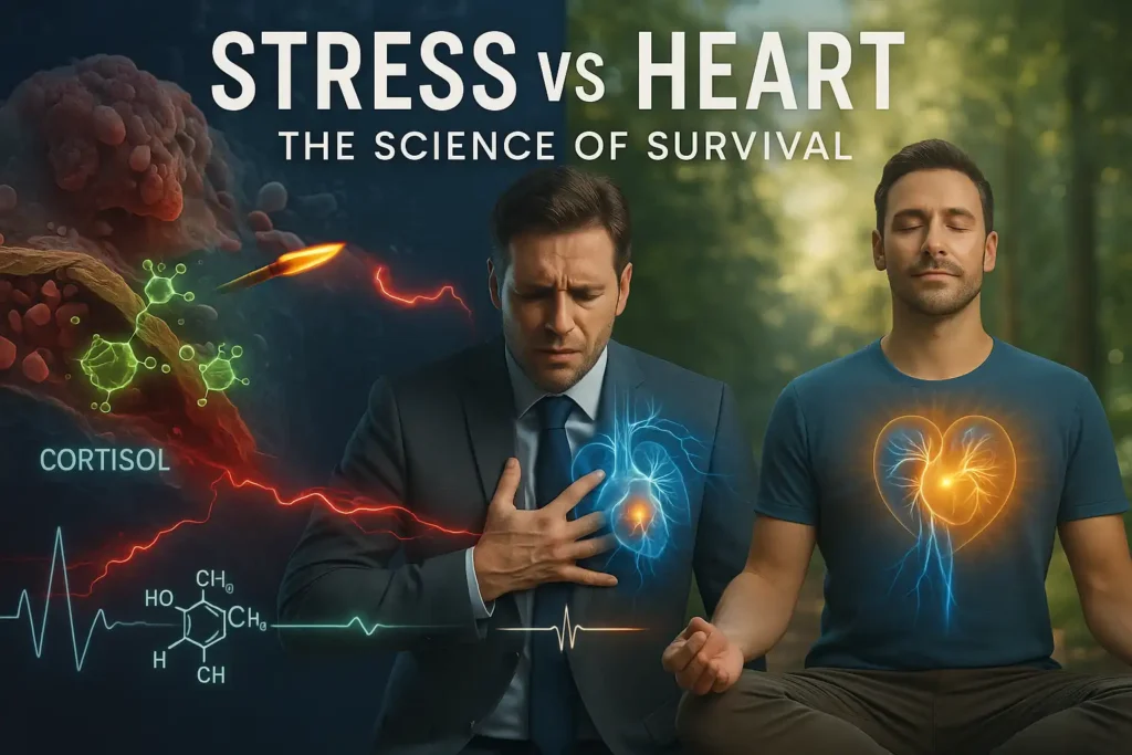 Stress Cause a Heart Attack-cortisol
