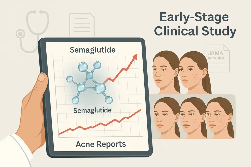 Acne and GLP-1 Agonists