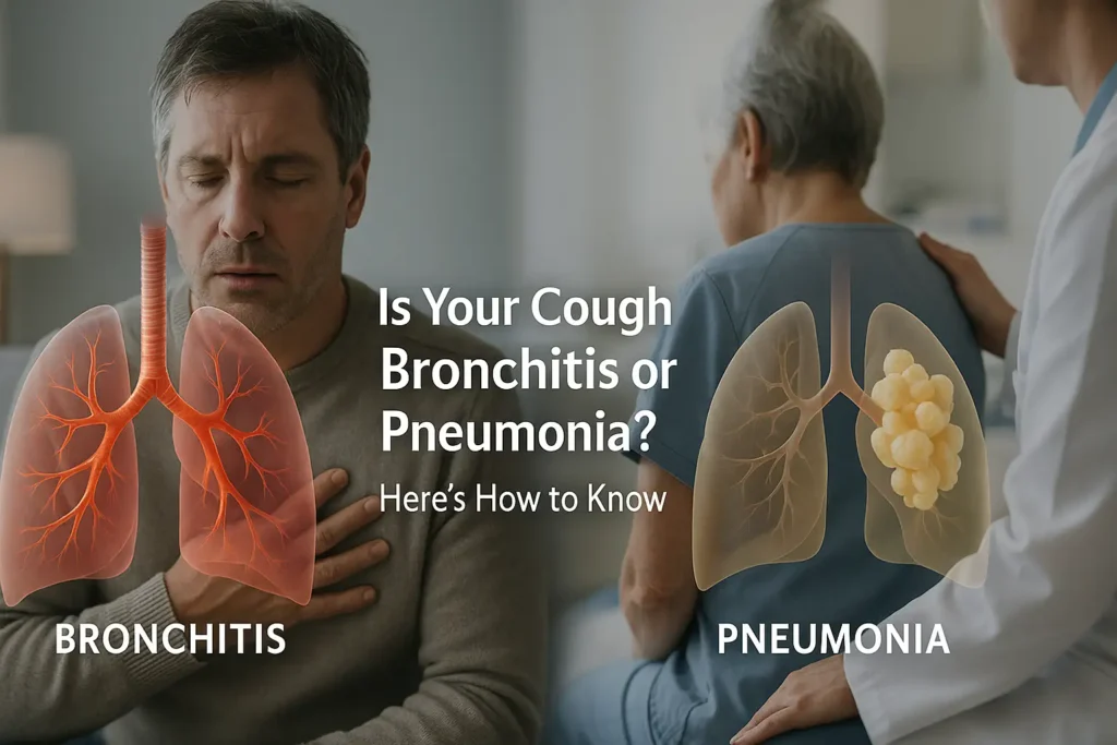Bronchitis or Pneumonia